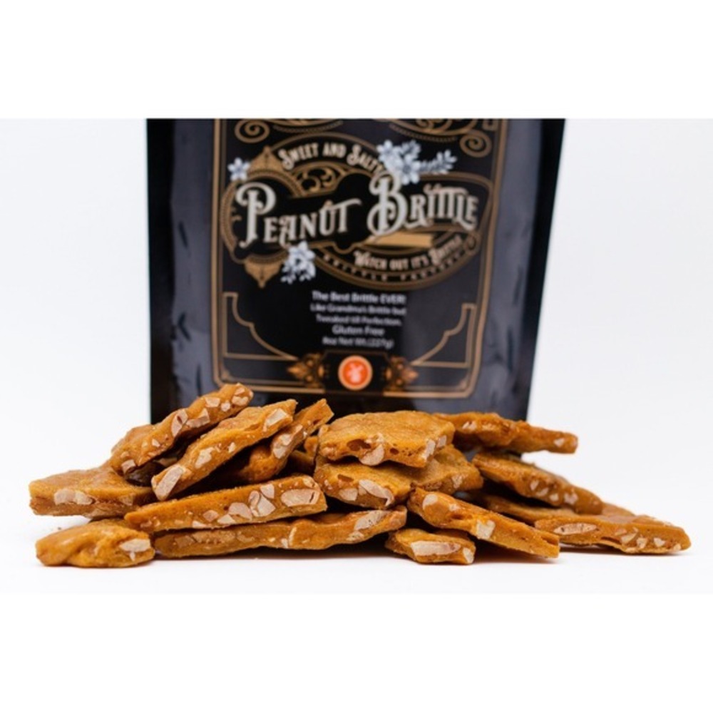 Peanut Brittle‎ (8 oz) Buttery,  Brittle Factory (Peanut Brittle), 8 Ounce
